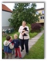 cimg3111.jpg: Cara bei der Abreise nach St. Plten